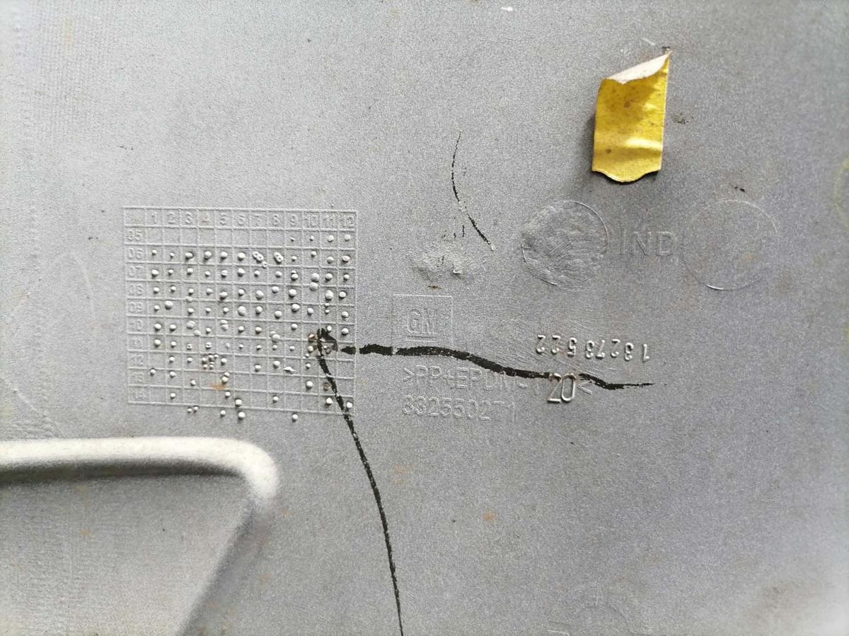 Opel Corsa D original Sto&szlig;stange vorn Z474 Casablancawei&szlig; Vorfacelift BJ09